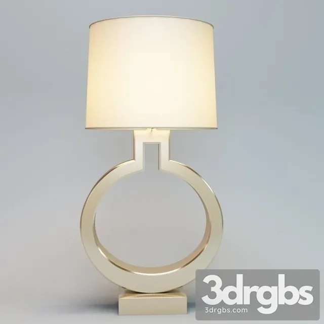 Keyhole Ring Table Lamp 3D Model Download