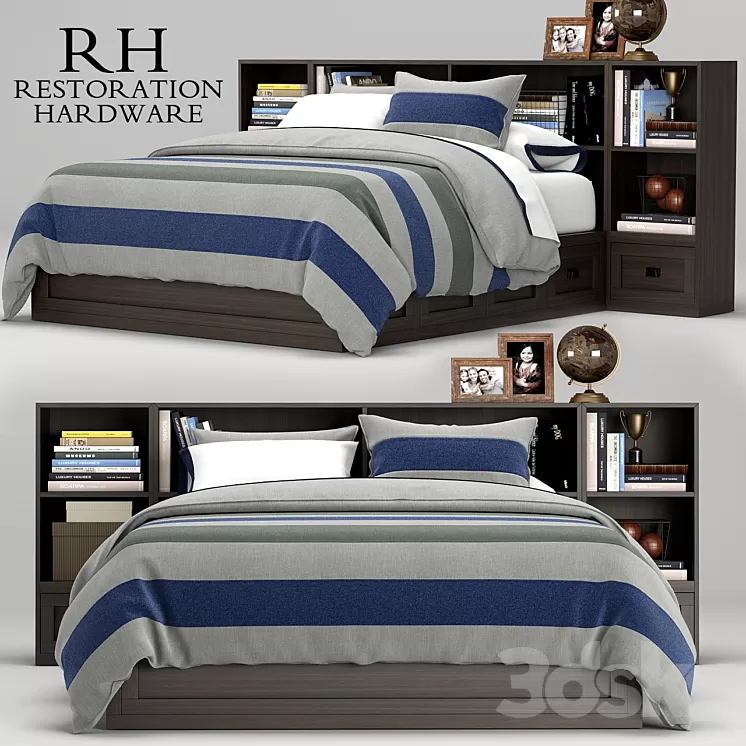 Keynes Storage bed RH Teen 3D Model