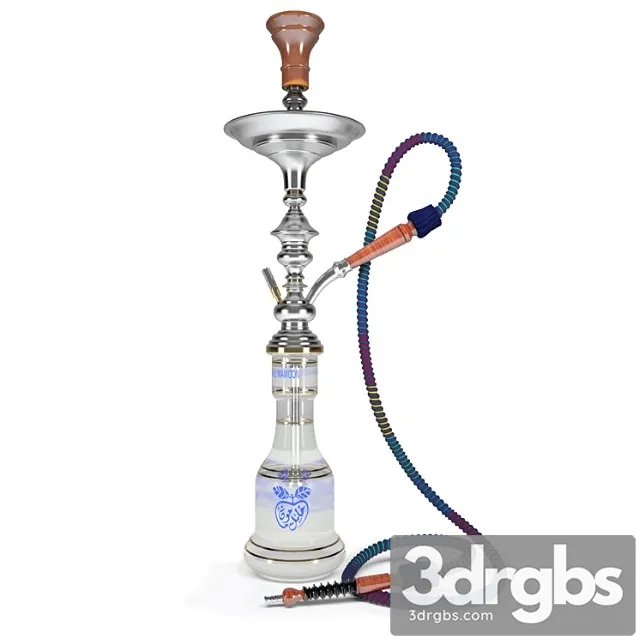 Khalil Mamoon Hookah Classic Apple Vase 3D Model Download