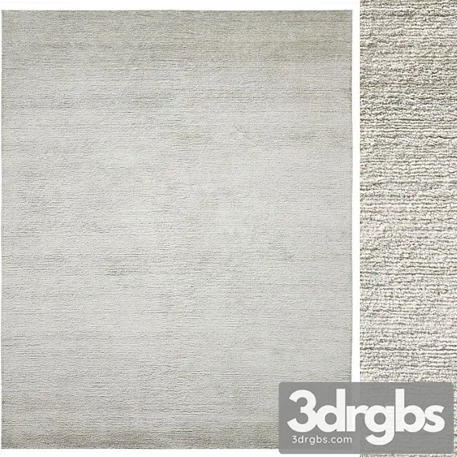 Khatan Hand Knotted Mongolian Cashmere Rug 3D Model Download