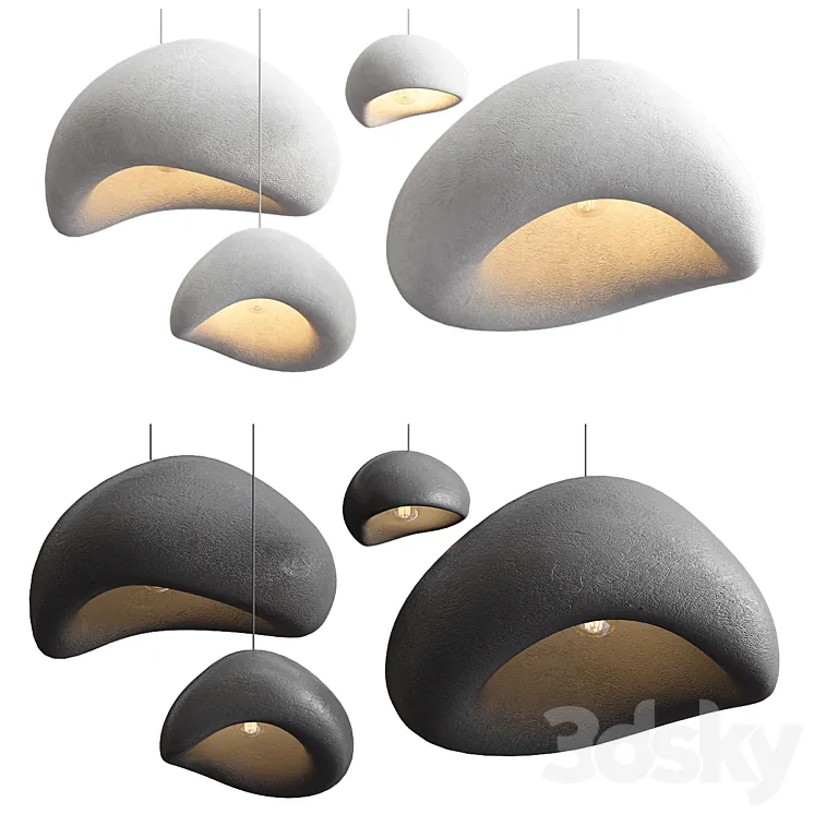 Khmara Pendant Lamp Collection 3D Model Free Download