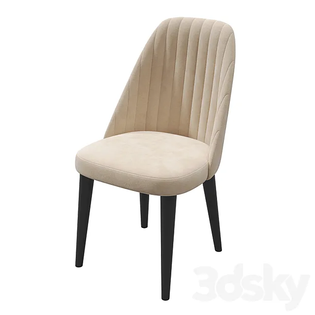 Kiara chair KAZA 3D Model Kiara chair KAZA 3D Model