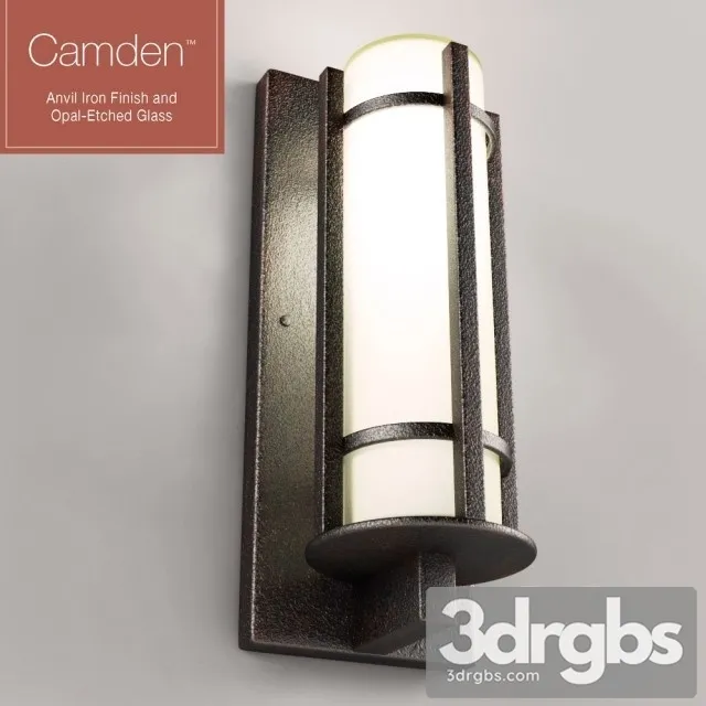 Kichler Camden Wall Light Outdoor 3D Model Download Kichler Camden Wall Light Outdoor 3D Model Download