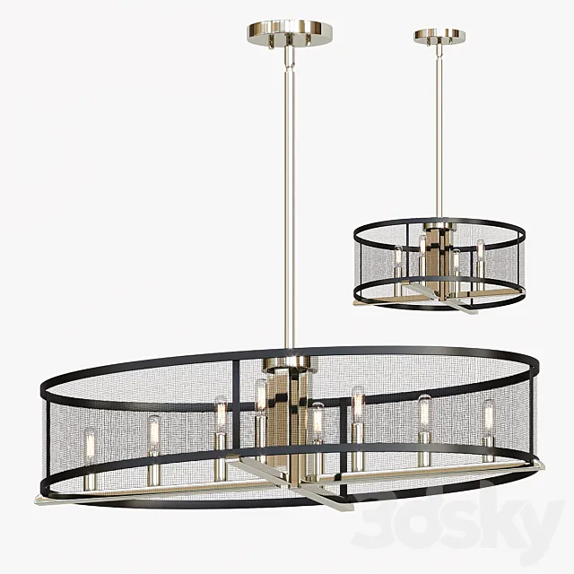 Kichler Chandelier 3D Model