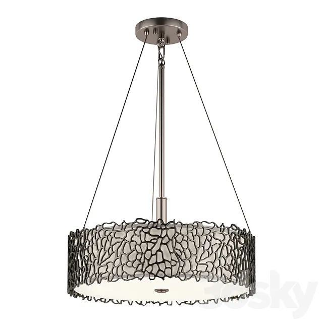 Kichler Silver Coral 3DModel Kichler Silver Coral 3DModel