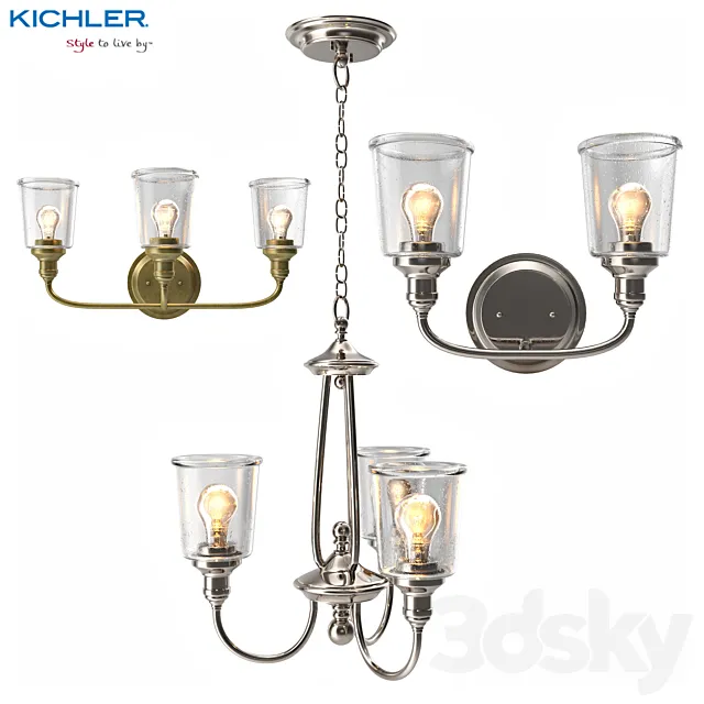 Kichler Waverly Collection 3D Model