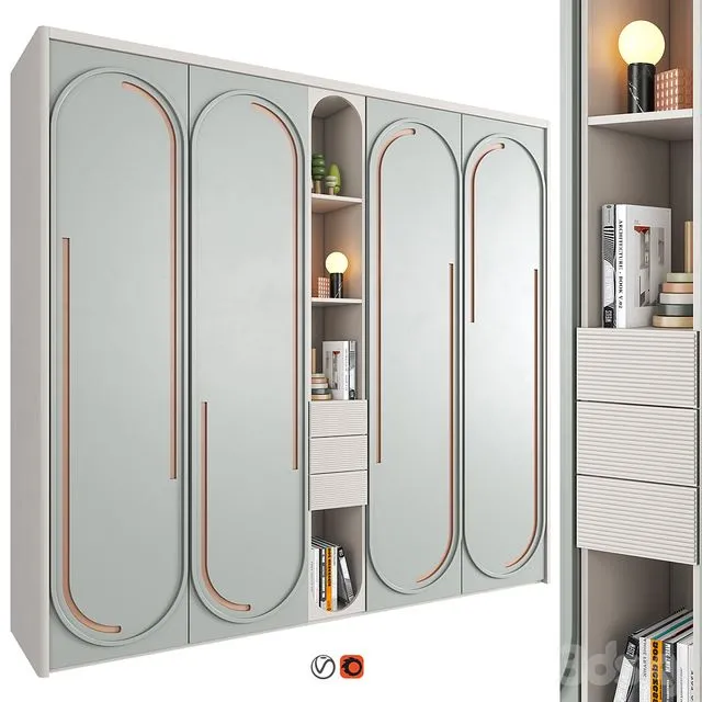 Kid Furniture Composition 144 3D Model