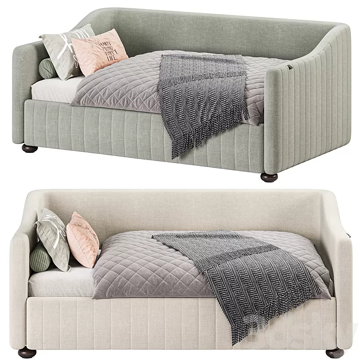 Kids bed KD75 by Delavega 3D Model