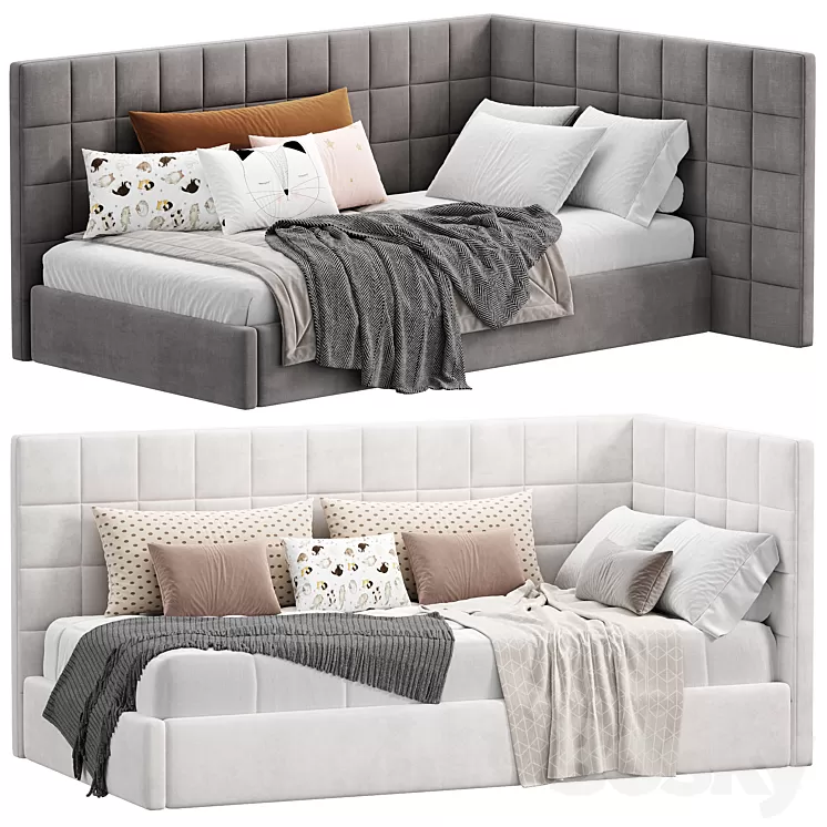 Kids bed KD81 by delavega 3D Model Free Download Kids bed KD81 by delavega 3D Model Free Download