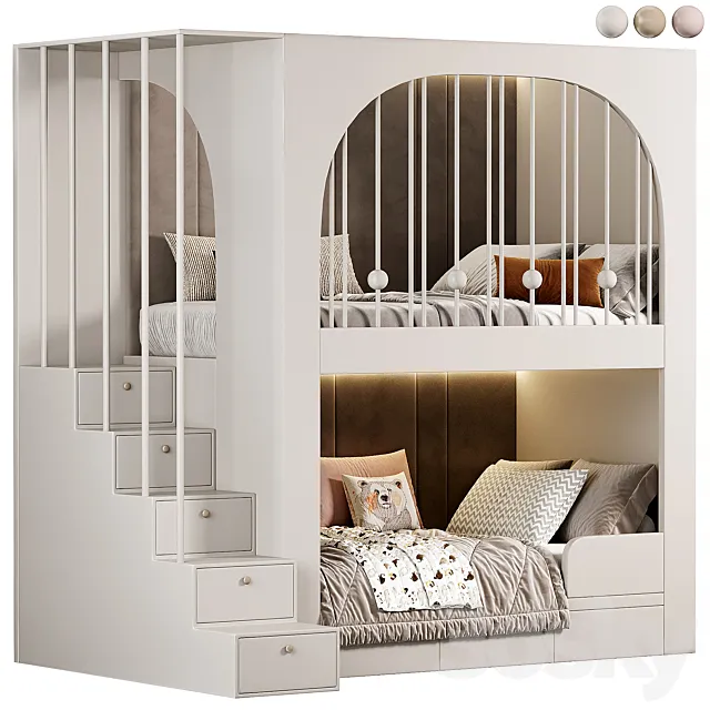 kids bedroom 02 3D Model kids bedroom 02 3D Model