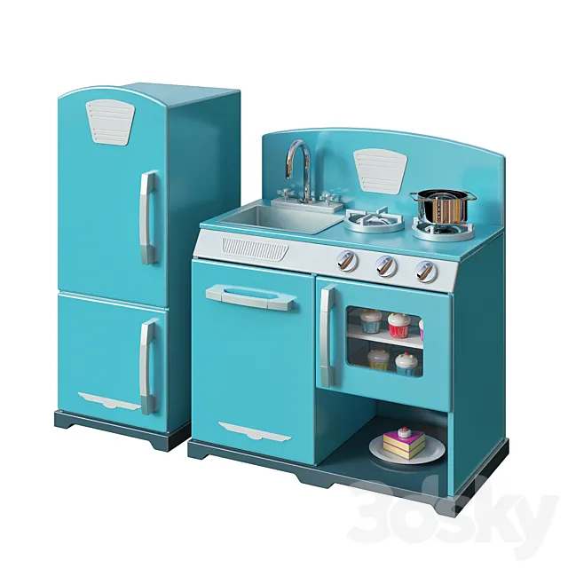 Kid’s Kitchen 3D Model Kid’s Kitchen 3D Model