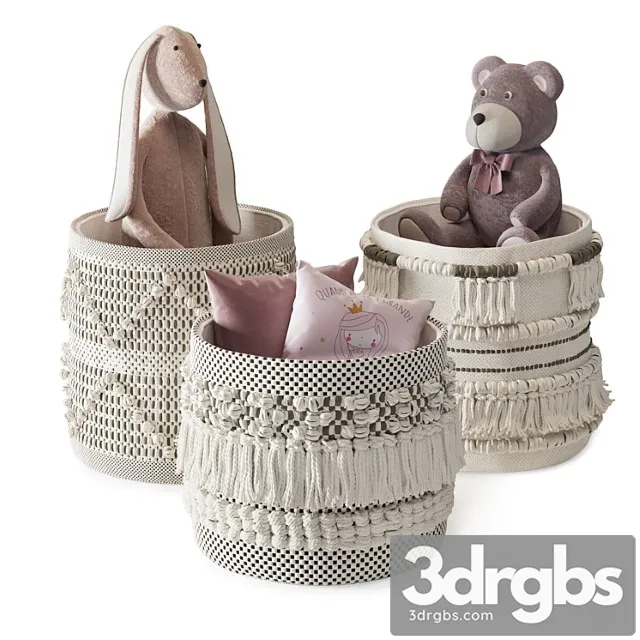 Kids Room Decor 02 3D Model Download