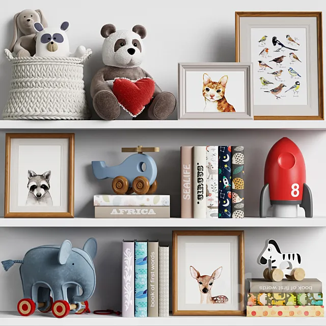 Kids Room Decor 12 3DModel Kids Room Decor 12 3DModel