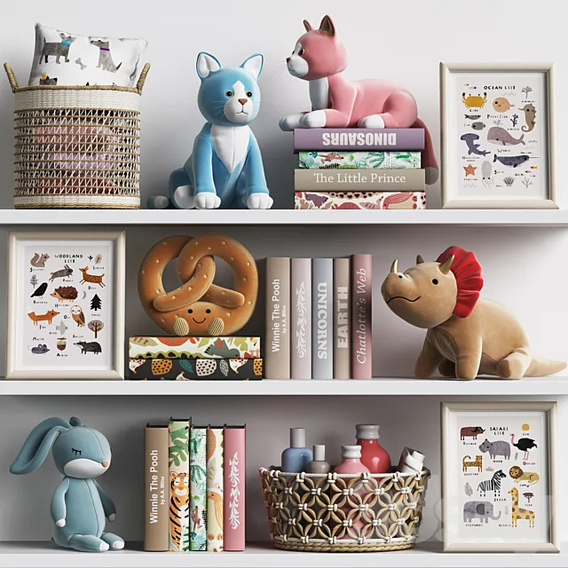 Kids Room Decor 15 3DModel