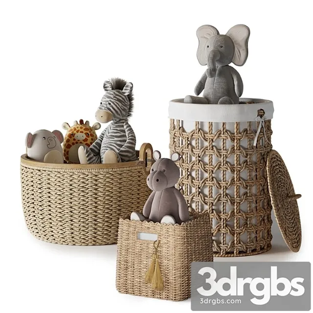 Kids Room Decor 31 3D Model Download