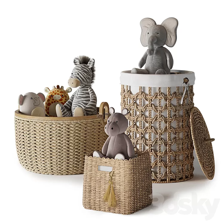 Kids Room Decor 31 3D Model Kids Room Decor 31 3D Model