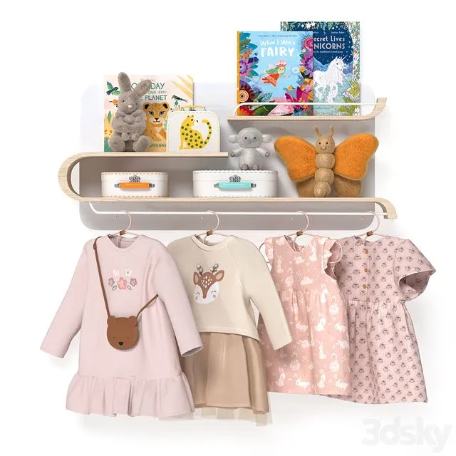 KIDS ROOM DECOR GBS03 3D Model