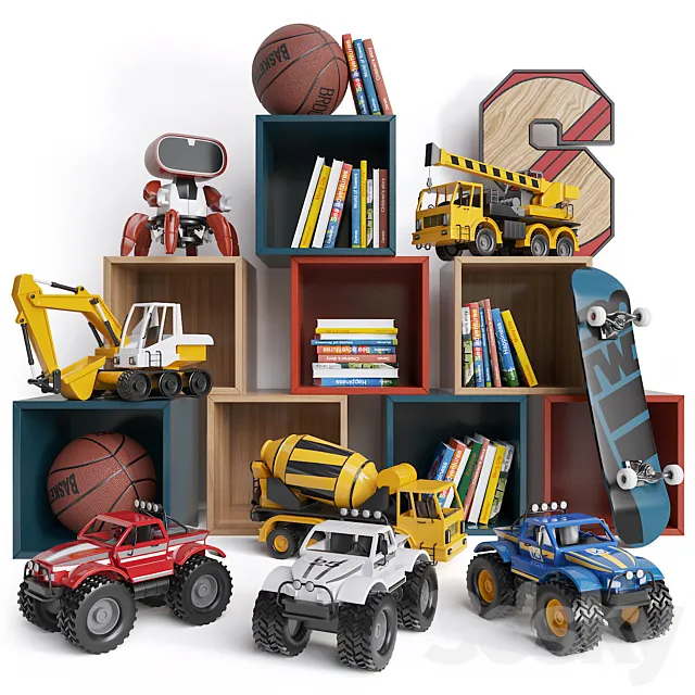 Kids toys 3D Model Kids toys 3D Model