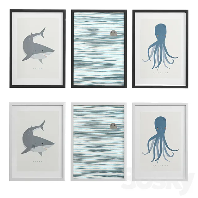 Kids_Canvas_Art_Prints_26 3D Model