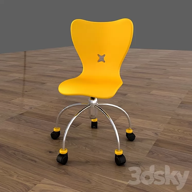 Kids_Chair_01 3D Model Kids_Chair_01 3D Model