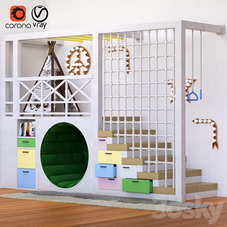 KidsRoom-30 3D Model