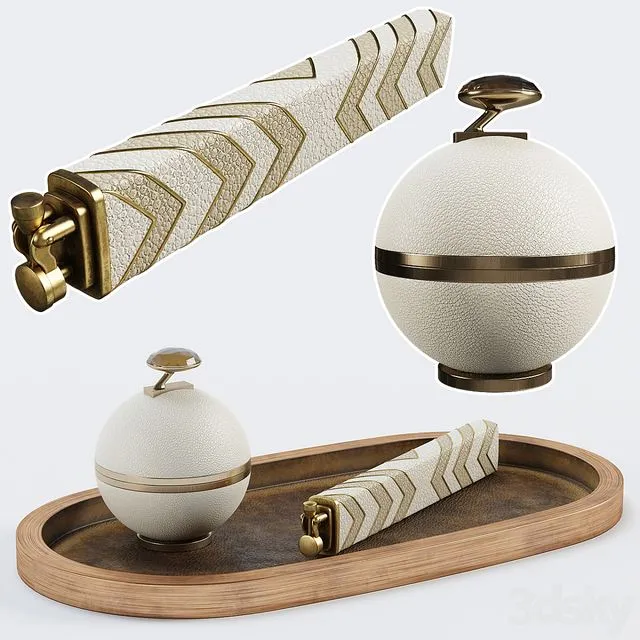 Kifu Paris accessories 3D Model