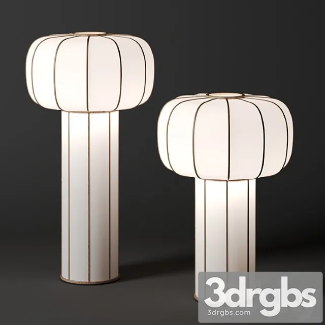 Kiku no hana floor lamp by time & style Kiku no hana floor lamp by time & style
