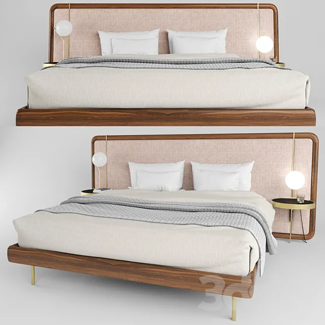 killian bed 3D Model killian bed 3D Model