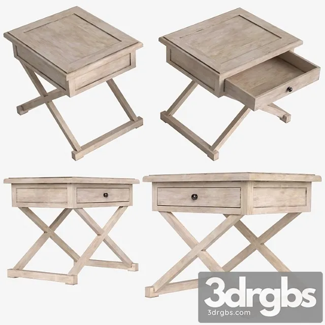 Kilmory bedside table Gramercy home 701.002-da 2 3D Model Download