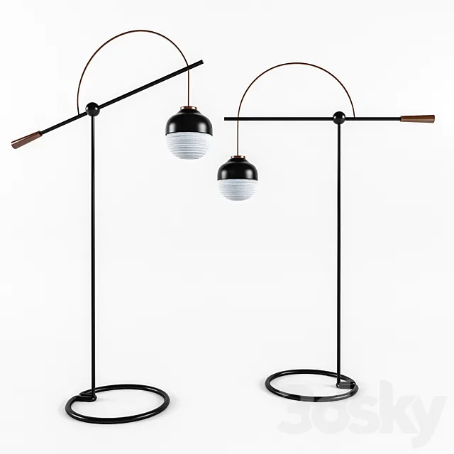 KIMU floor lamp 3DModel - 3DSKY Decor Helper