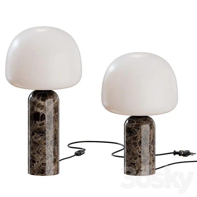 Kin table lamp by Northern 3D Model Kin table lamp by Northern 3D Model