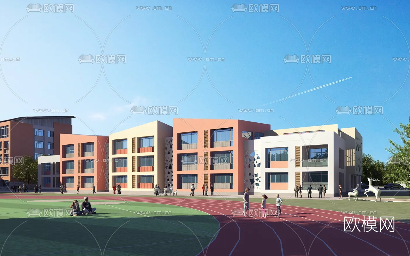 KINDERGARTEN – VRAY / CORONA – 3D MODEL – 1208