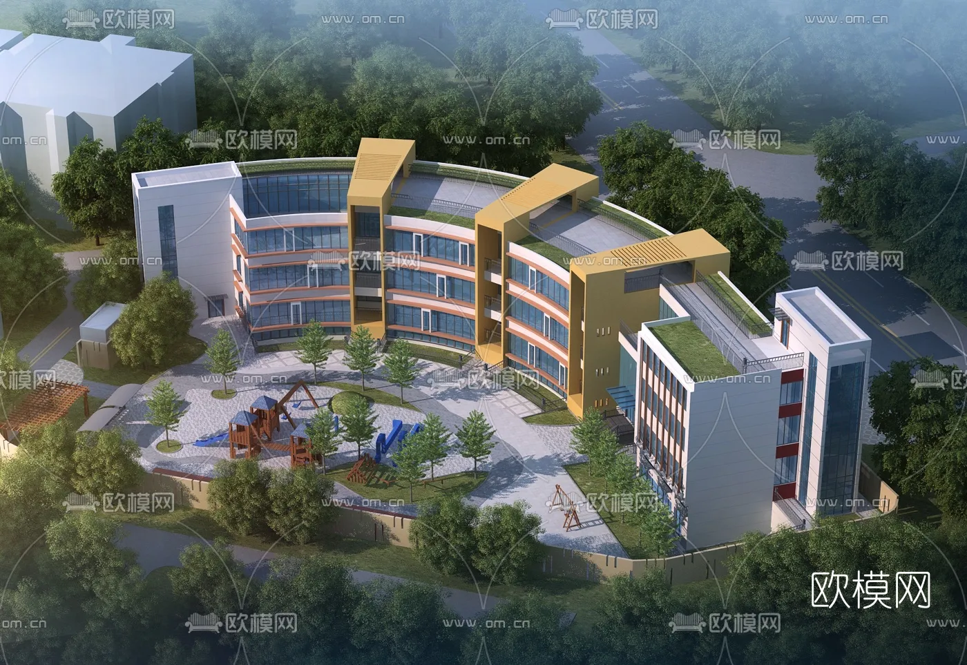 KINDERGARTEN – VRAY / CORONA – 3D MODEL – 1209