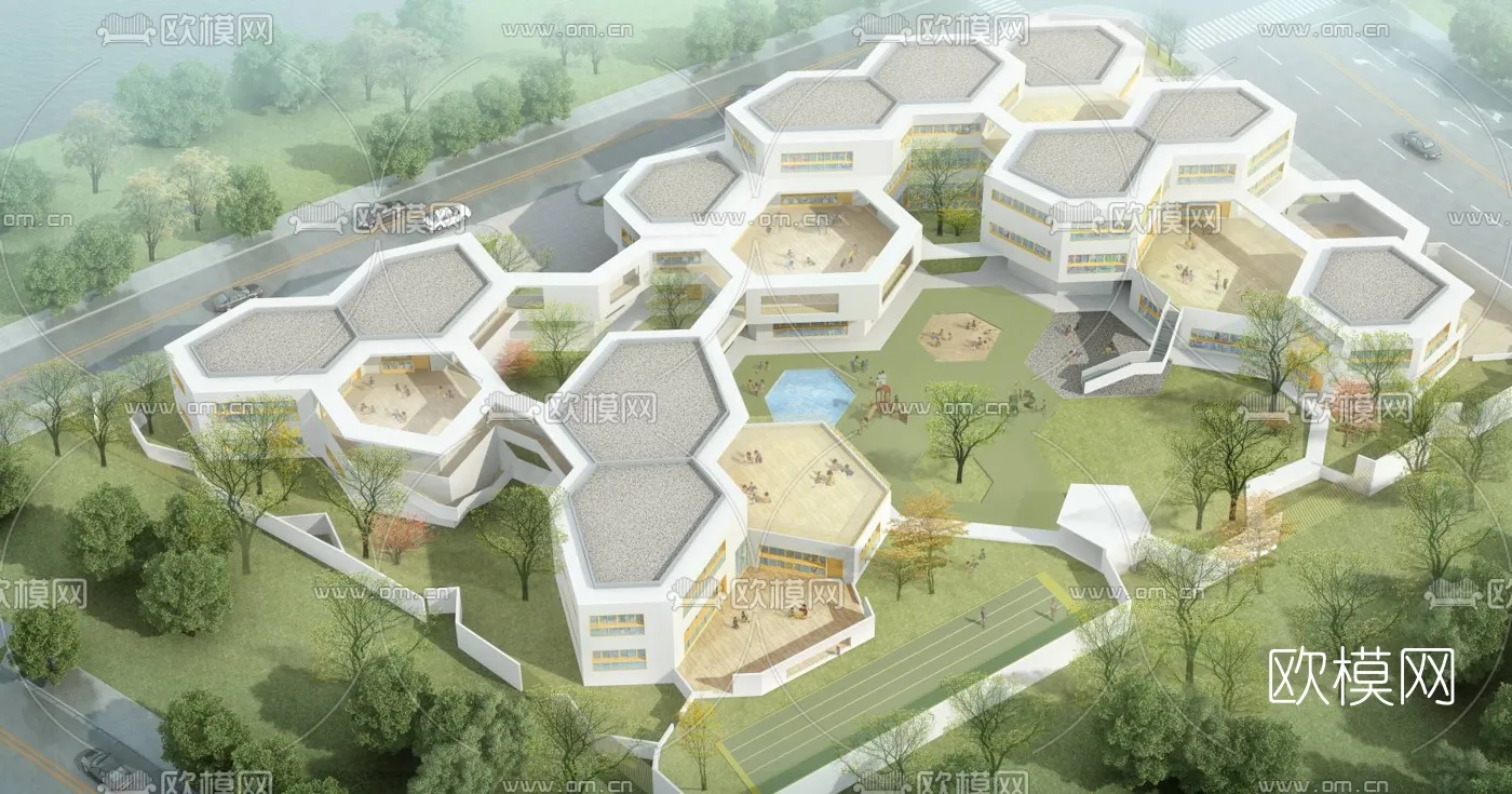 KINDERGARTEN – VRAY / CORONA – 3D MODEL – 1212