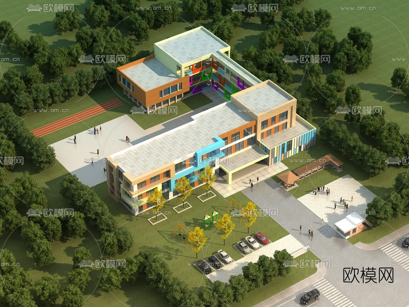 KINDERGARTEN – VRAY / CORONA – 3D MODEL – 1223