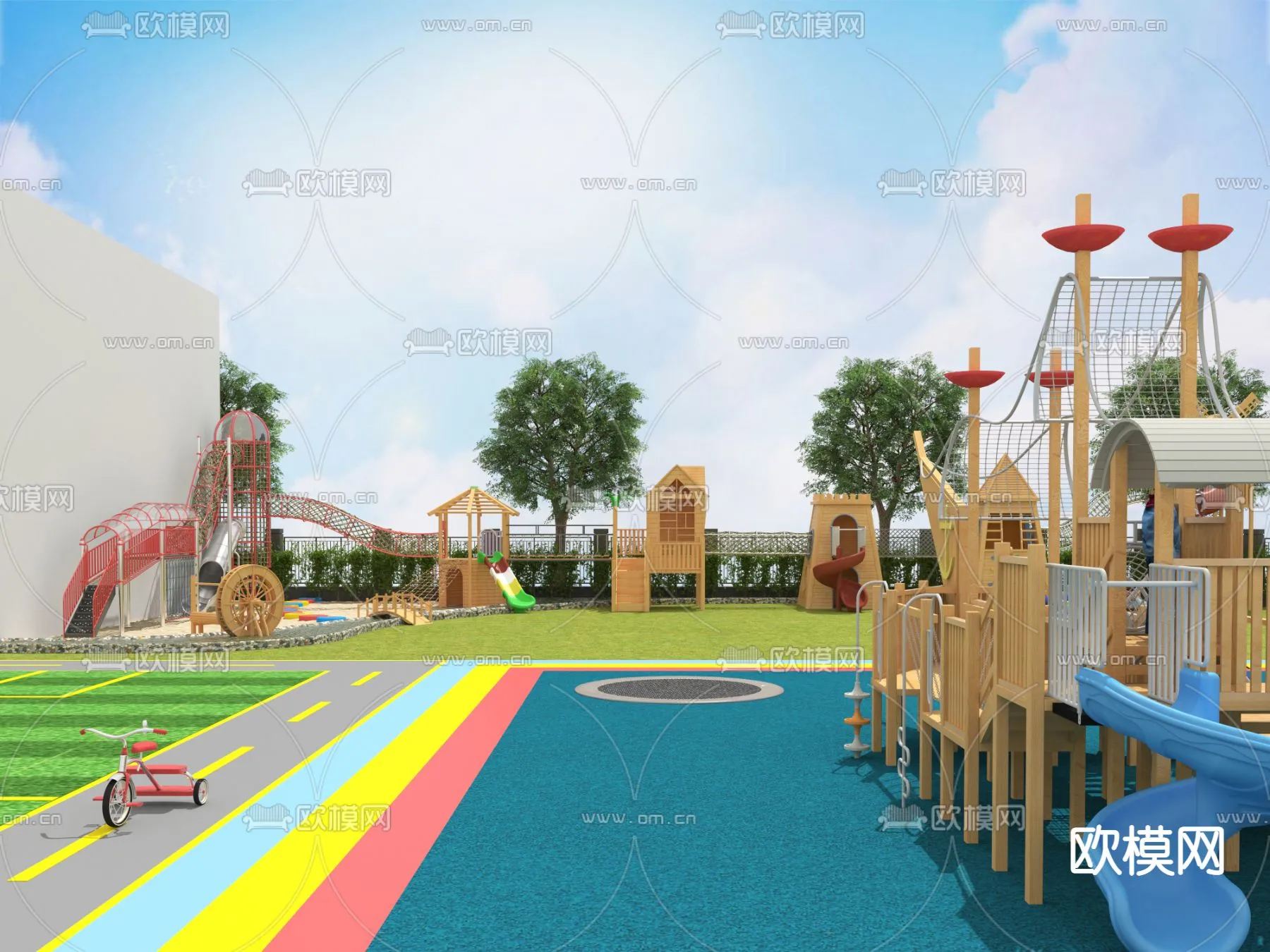 KINDERGARTEN – VRAY / CORONA – 3D MODEL – 1240