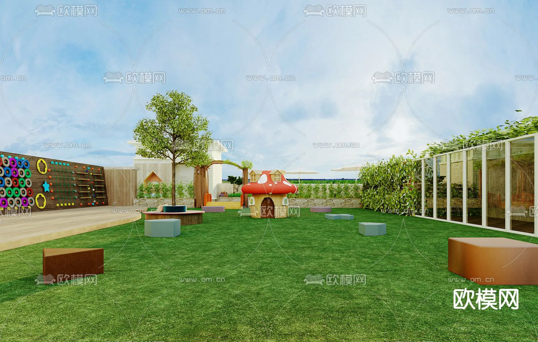 KINDERGARTEN – VRAY / CORONA – 3D MODEL – 1251