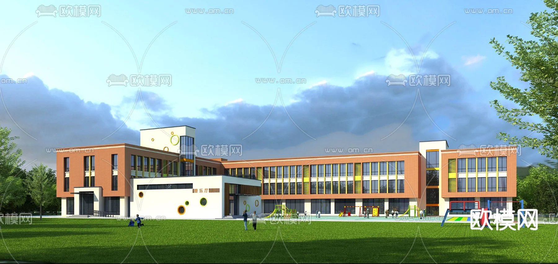 KINDERGARTEN – VRAY / CORONA – 3D MODEL – 1253
