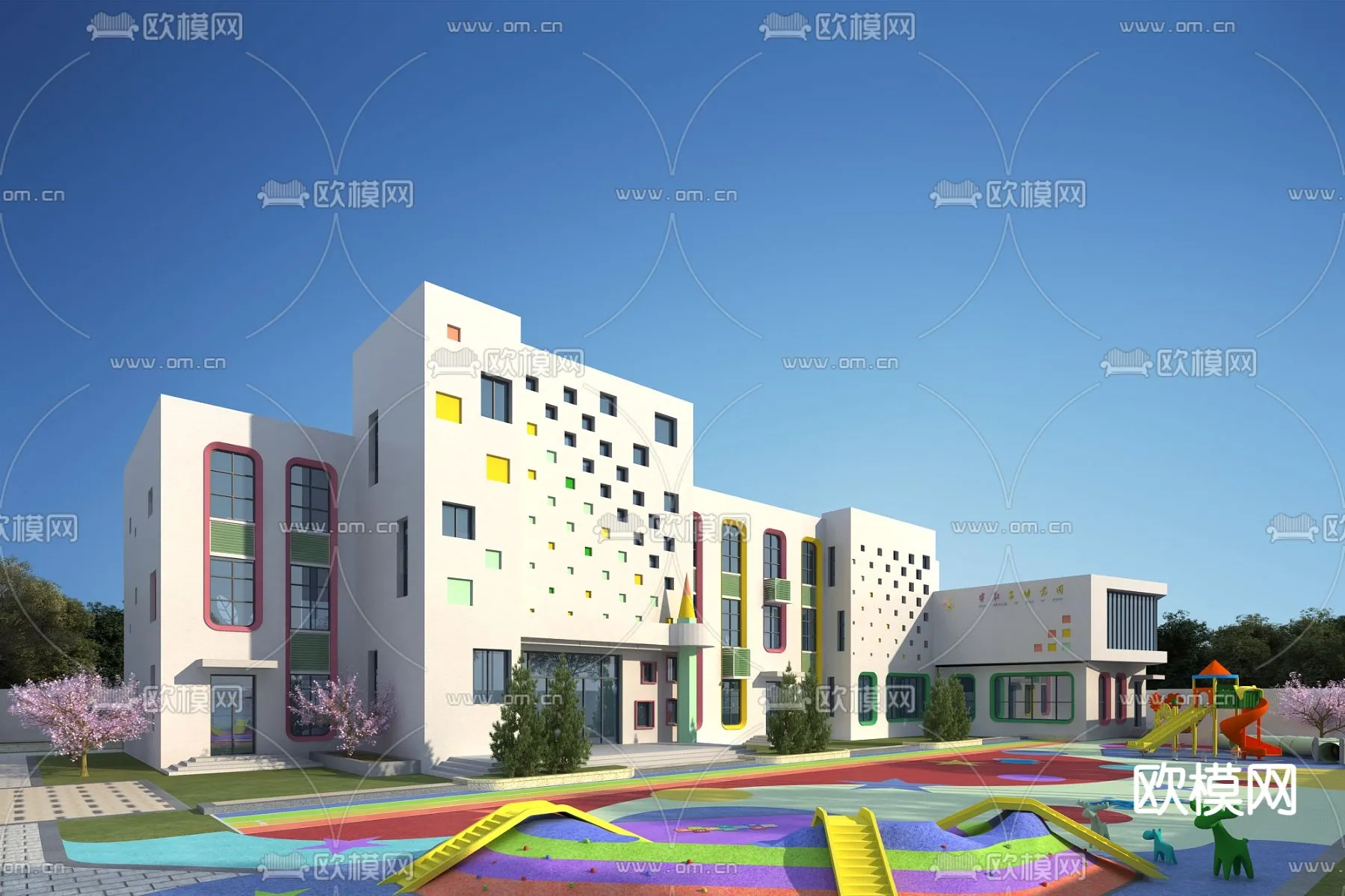 KINDERGARTEN – VRAY / CORONA – 3D MODEL – 1257