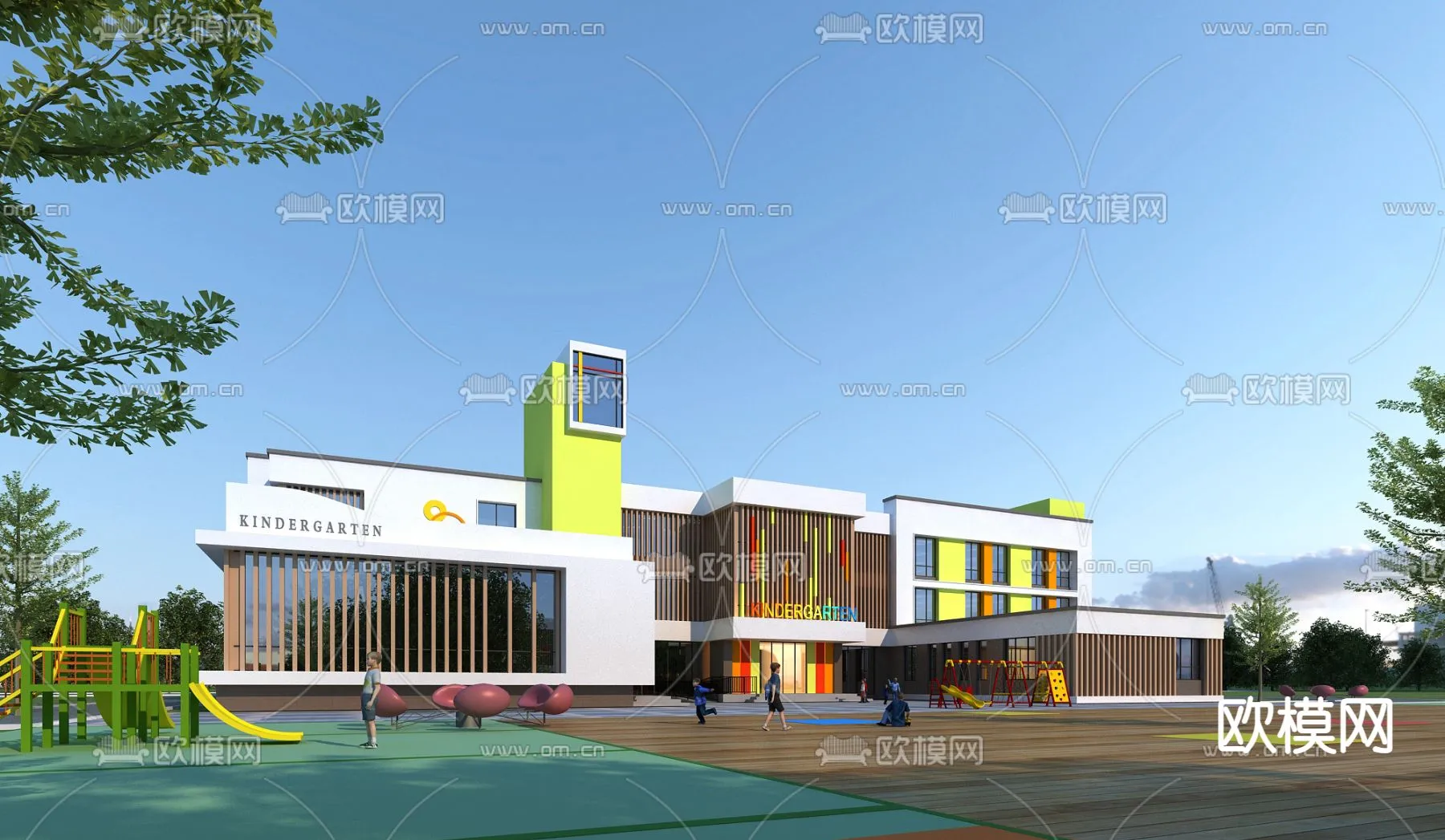 KINDERGARTEN – VRAY / CORONA – 3D MODEL – 1259
