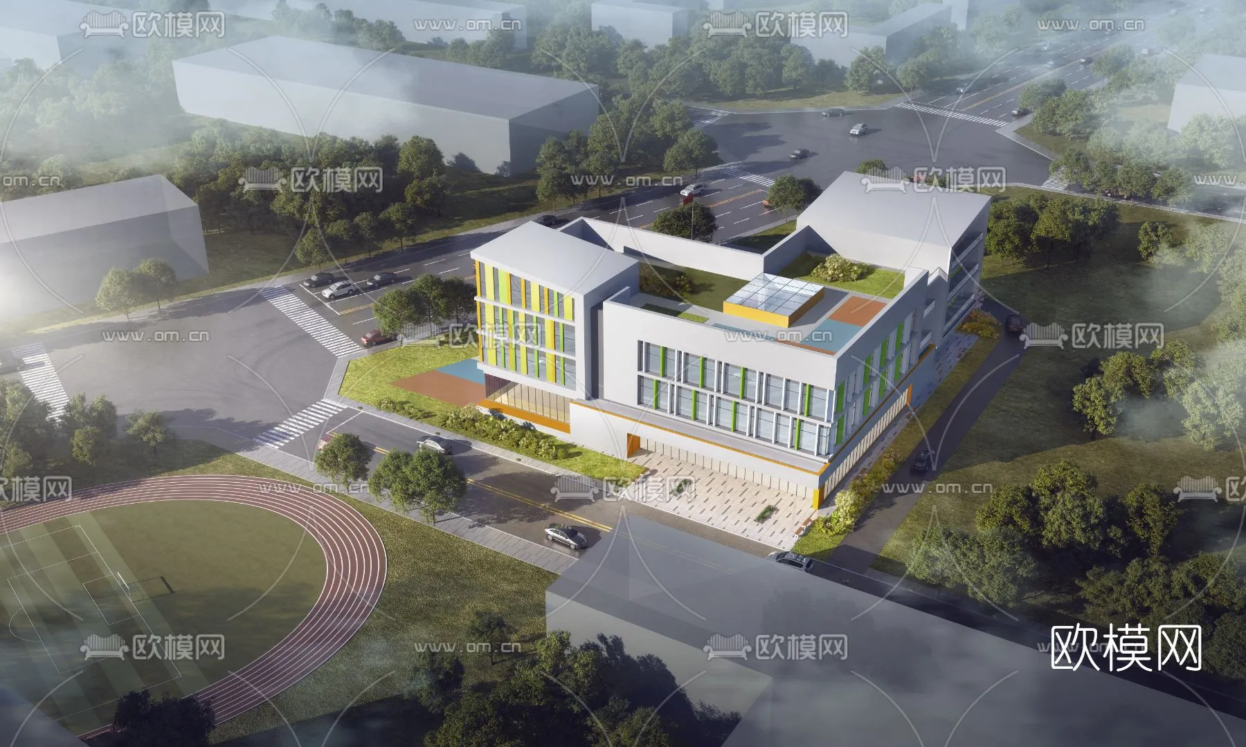 KINDERGARTEN – VRAY / CORONA – 3D MODEL – 1277