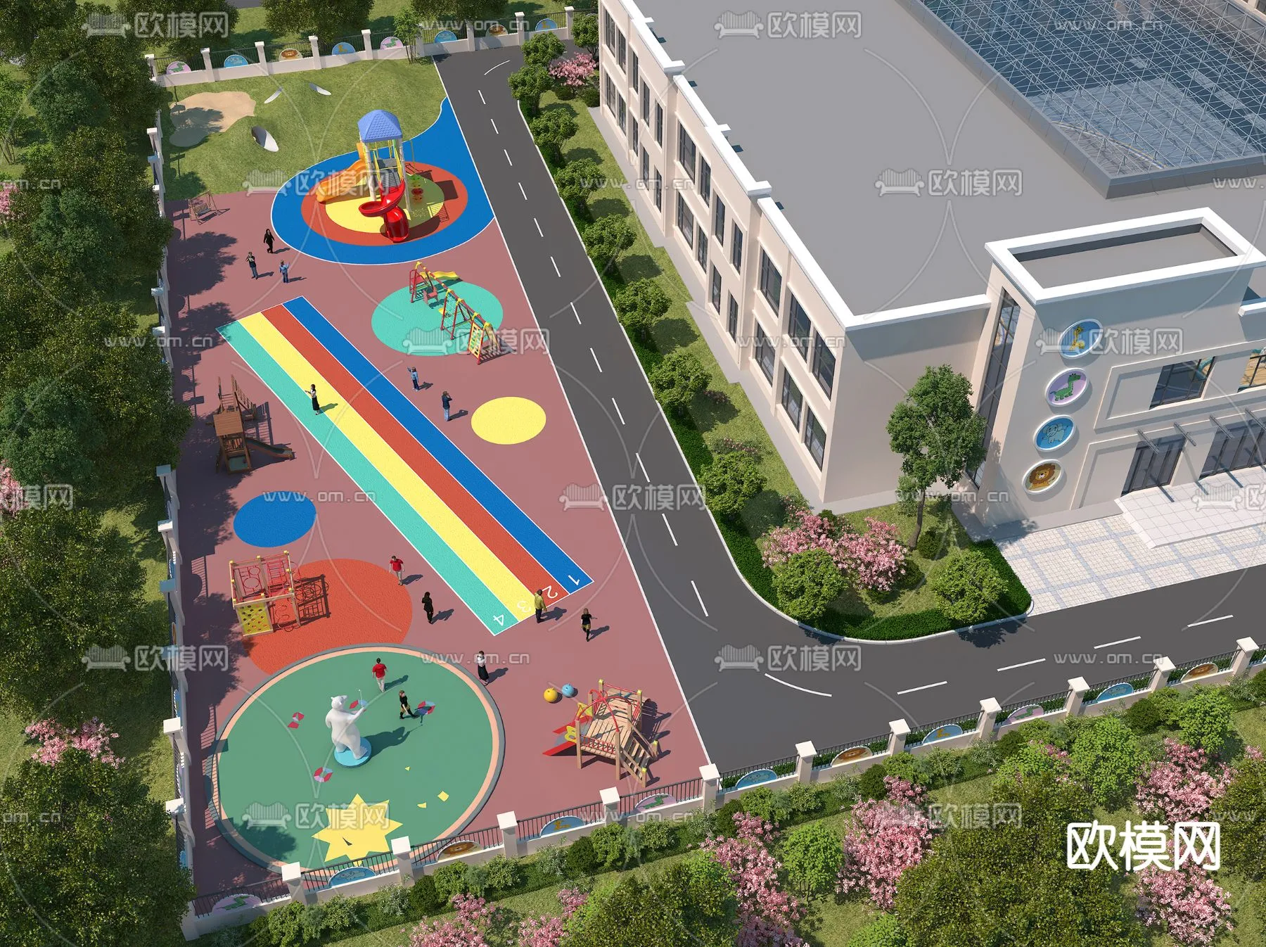 KINDERGARTEN – VRAY / CORONA – 3D MODEL – 1285