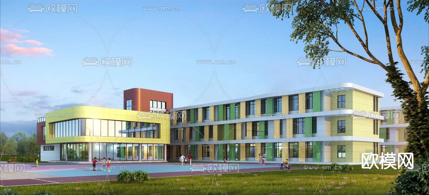 KINDERGARTEN – VRAY / CORONA – 3D MODEL – 1325