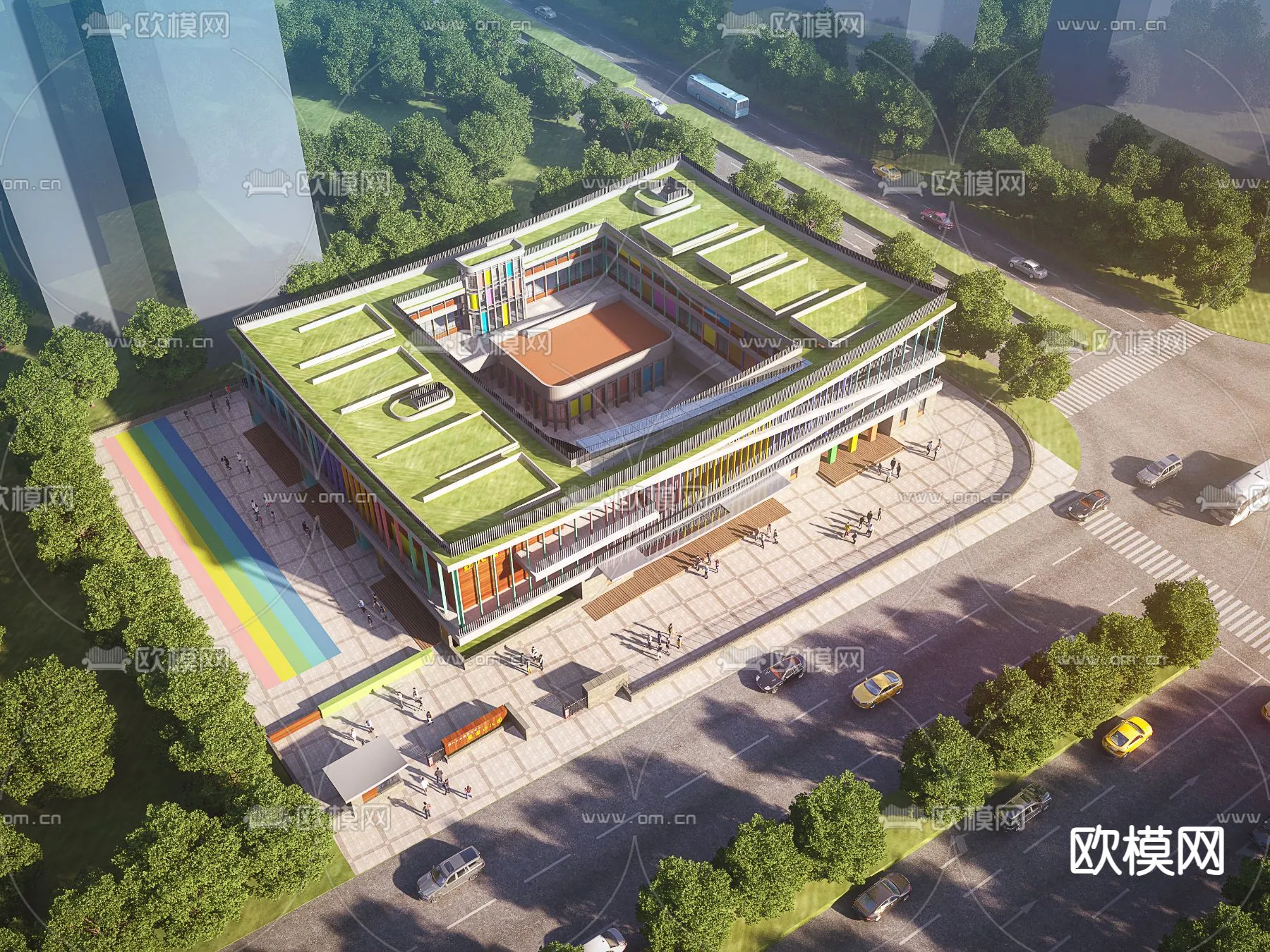 KINDERGARTEN – VRAY / CORONA – 3D MODEL – 1331