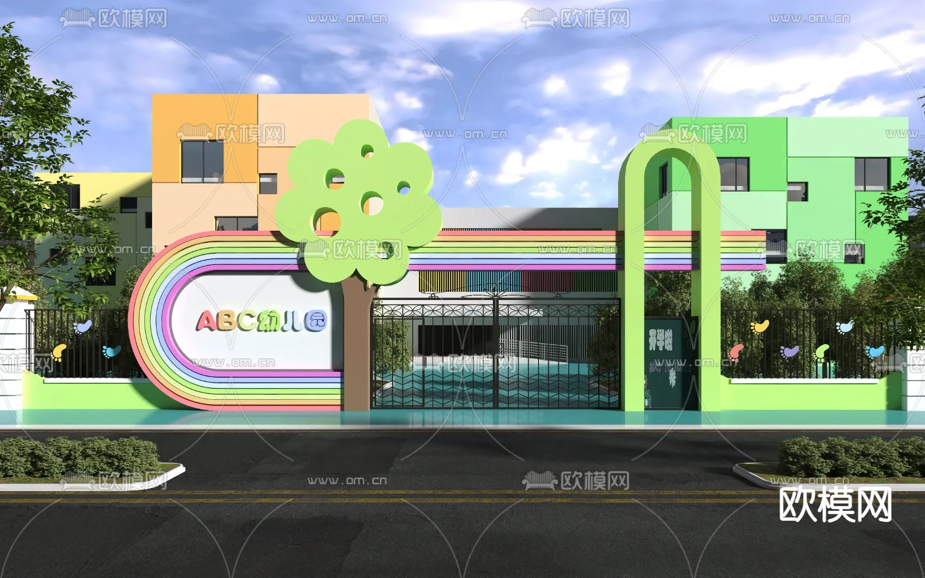 KINDERGARTEN – VRAY / CORONA – 3D MODEL – 1335