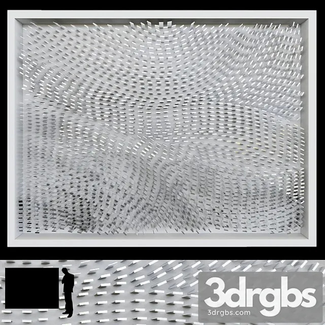 Kinetic painting – maison rapin 3D Model Download