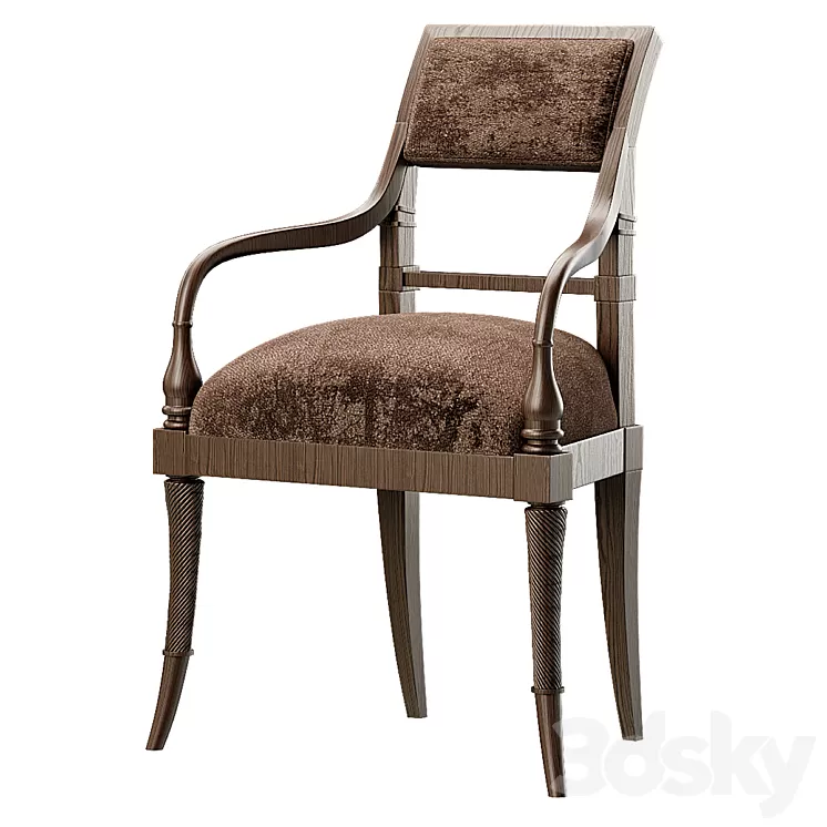 King george iii arm chair 3D Model King george iii arm chair 3D Model