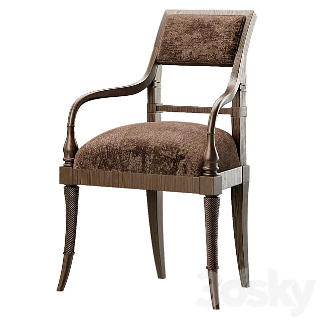 King george iii arm chair 3DModel