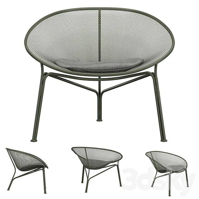 King Luna Chair 3D Model King Luna Chair 3D Model