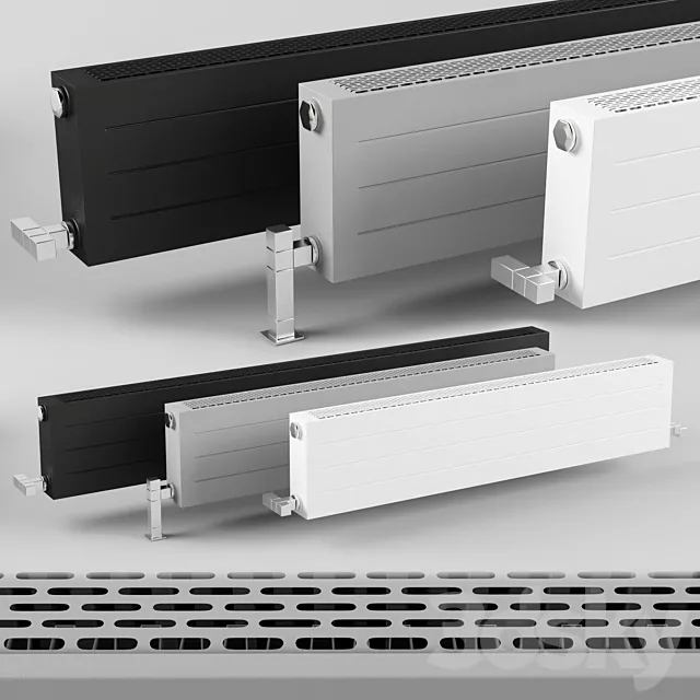 King Vent Convector Radiator 3DModel